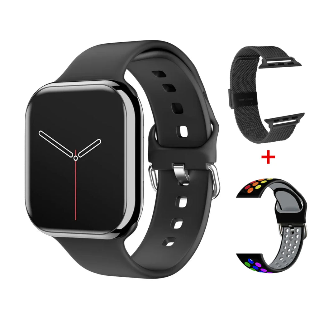 New Watch 10 Smart Watch Men Body Temperature BT Call NFC Always on Display GPS Sport Watches Women Smartwatch For Apple Android