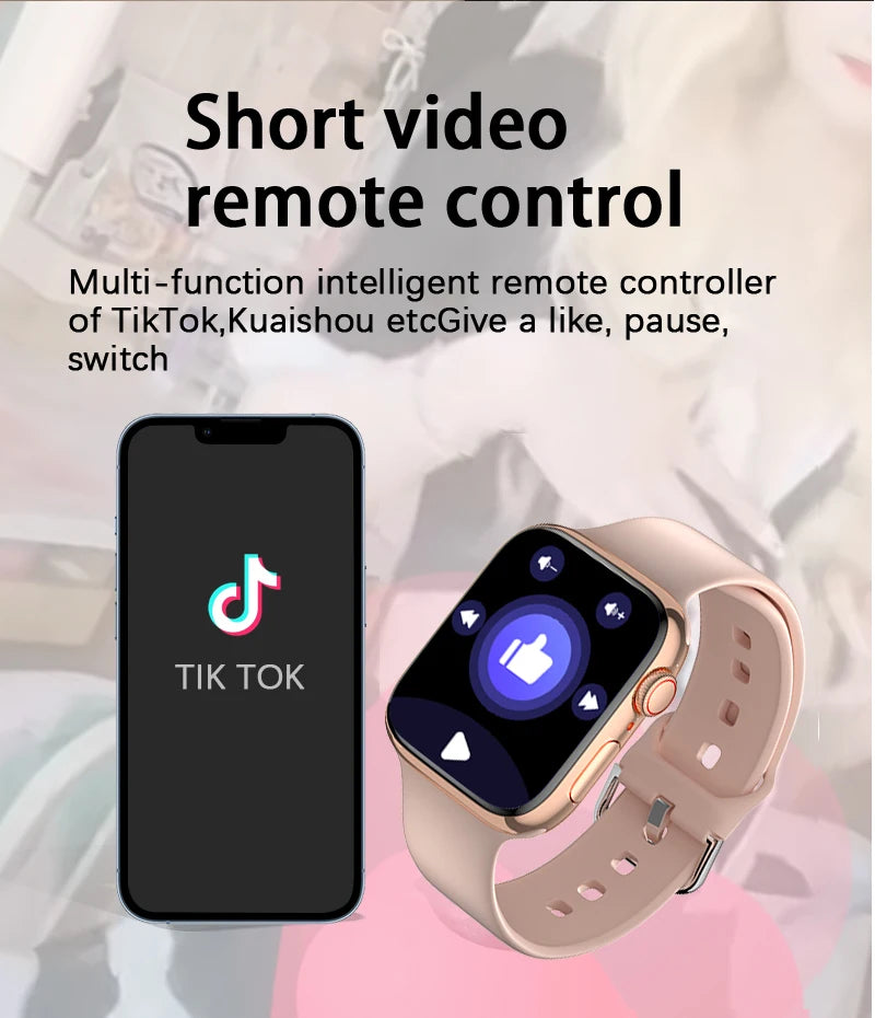 New Watch 10 Smart Watch Men Body Temperature BT Call NFC Always on Display GPS Sport Watches Women Smartwatch For Apple Android