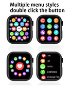 New Watch 10 Smart Watch Men Body Temperature BT Call NFC Always on Display GPS Sport Watches Women Smartwatch For Apple Android